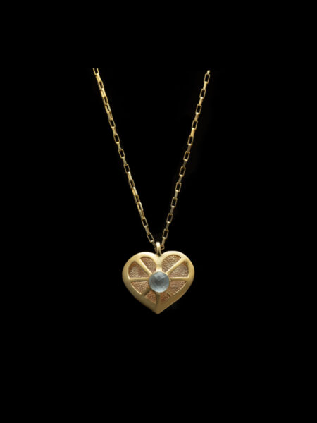 Feelings Necklace - Sky Blue Topaz - Image 3
